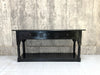 215cm Black Gloss Drapers Console Table