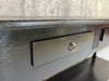 215cm Black Gloss Drapers Console Table