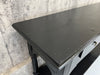 215cm Black Gloss Drapers Console Table