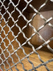 1930's Black Wire Three Door Cabinet Open Shelves