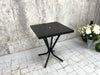 Black Tolix Metal Bistro Table