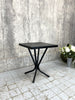 Black Tolix Metal Bistro Table