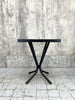 Black Tolix Metal Bistro Table