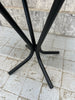 Black Tolix Metal Bistro Table