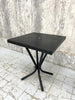 Black Tolix Metal Bistro Table