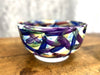 Moroccan Hand Painted 'Bright Brushstrokes' 20cm Salad Bowl