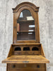 19th Century Bureau Desk with Bookcase Display Cabinet