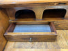 19th Century Bureau Desk with Bookcase Display Cabinet