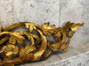 18th Century Burmese Water Gilded and Coloured Glass Door Surround