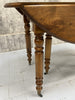 115cm-220cm Long Extending Circular Drop Leaf Dining Table
