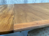 122.5cm - 362cm Long Extending Circular Drop Leaf Dining Table