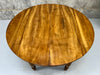 122.5cm - 362cm Long Extending Circular Drop Leaf Dining Table