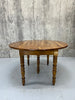 122.5cm - 362cm Long Extending Circular Drop Leaf Dining Table
