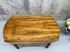 122.5cm - 362cm Long Extending Circular Drop Leaf Dining Table