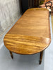 122.5cm - 362cm Long Extending Circular Drop Leaf Dining Table