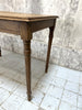 100cm French Turned Leg Writing Occasional Table