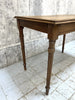 100cm French Turned Leg Writing Occasional Table