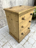 Small Antique Pine Trunk (Faux Chest of Drawers)