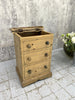 Small Antique Pine Trunk (Faux Chest of Drawers)