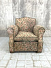 Individual Floral Tapestry Covered Armchair to reupholster