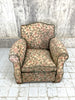 Individual Floral Tapestry Covered Armchair to reupholster