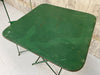 Folding Green Garden Table and Bistro Chair