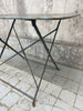 Grey Metal Folding Garden Table