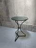 Forest Green French Metal Gueridon Garden Table