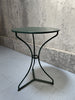 Forest Green French Metal Gueridon Garden Table