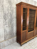 1930's Wire Front 3 Door Display Cabinet Bibliotech