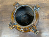 Brown Glazed Walnut Oil Jug