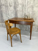 Gloss Finish 95cm wide Taper Leg Table Desk