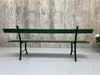 201cm Forest Green Garden Bench