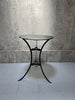 Forest Green Metal Gueridon Garden Table