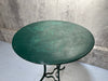 Forest Green Metal Gueridon Garden Table
