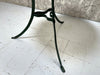 Forest Green Metal Gueridon Garden Table