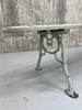 Grey Cast Iron and Wooden Bench