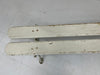 Grey Cast Iron and Wooden Bench
