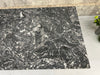 Large French Black Marble and Cast Iron Bistro Table