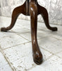 1800's Mahogany Tripod Base Occasional Table