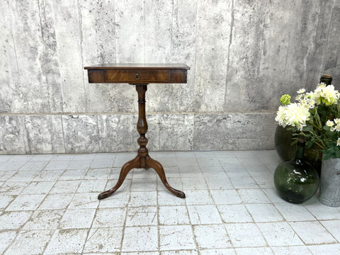1800's Mahogany Tripod Base Occasional Table