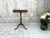 1800's Mahogany Tripod Base Occasional Table