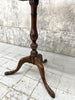 1800's Mahogany Tripod Base Occasional Table