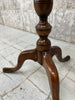 1800's Mahogany Tripod Base Occasional Table
