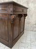 19th Century Double Sided Shop Counter Kitchen Island Restaurant Maitre D'