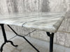 105cm x 60.5cm White Marble Top Kitchen Bistro Table