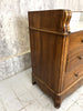 Wash Stand with Marble Top Chest of Two over Two Drawers