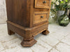 Marble Topped Bedside Table with Pot Cupboard