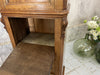 Marble Topped Bedside Table with Pot Cupboard