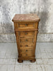 Marble Topped Bedside Table with Pot Cupboard